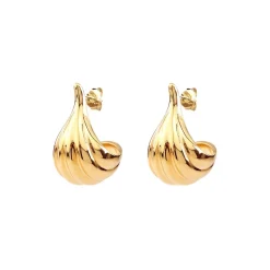 Fig Hoops (Guld) – ear133 (Mega kampanj)>Emma Israelsson Hot