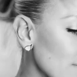 Fig Örhängen (Silver) – ear130 ( Mega Kampanj )>Emma Israelsson Outlet