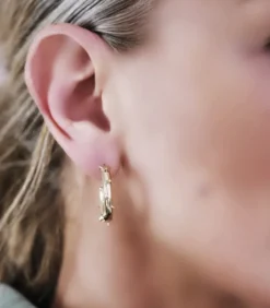 Fig Tree Hoops (Guld) Ear121 ( Mega Kampanj )>Emma Israelsson Discount