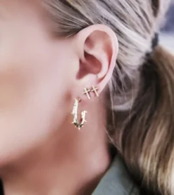Fig Tree Hoops (Guld) Ear121 ( Mega Kampanj )><noscript><img width=