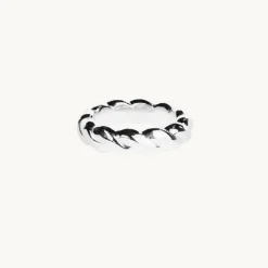 Knot Band Ring Silver Ring168>Emma Israelsson New