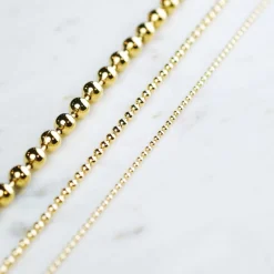 LARGE GLOBE CHAIN SILVER – chain027><noscript><img width=