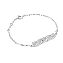 Emma Israelsson Link Silver Brace037 ( Mega Kampanj )>Armband Hot