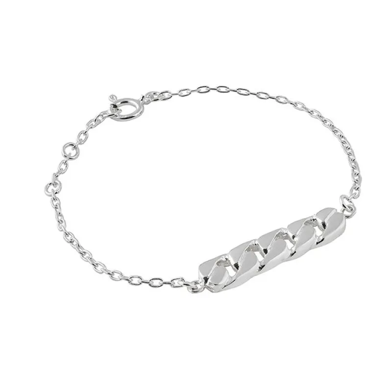 Emma Israelsson Link Silver Brace037 ( Mega Kampanj )>Armband Hot
