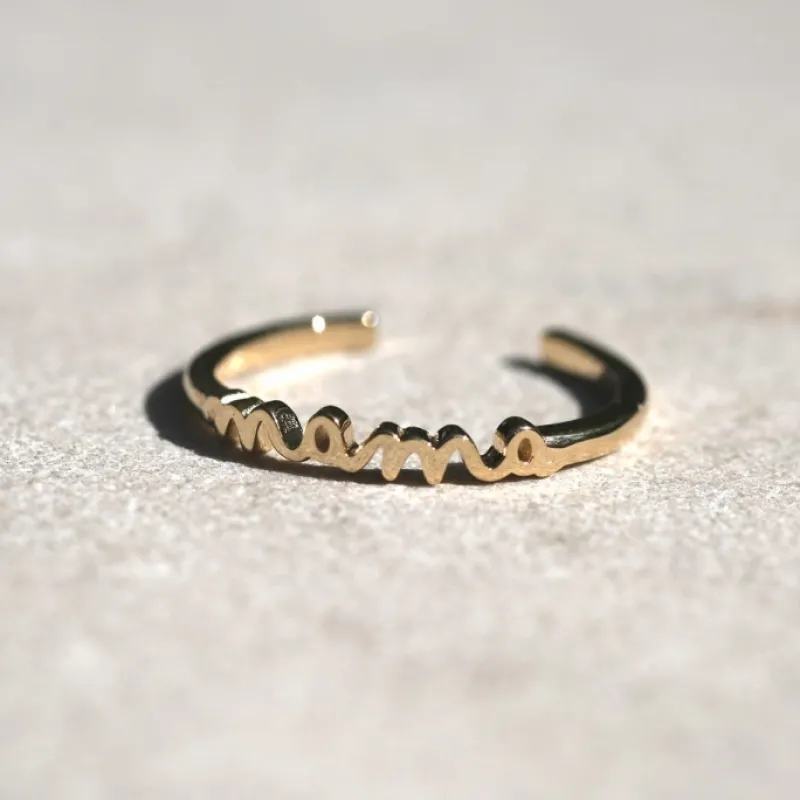 Mama Ring Guld>Emma Israelsson New