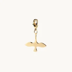 Emma Israelsson Mini Dove Charm Guld Charm004>Charms Discount
