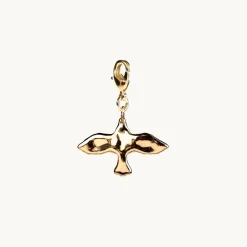 Emma Israelsson Organic Dove Charm Guld Charm034>Charms Discount