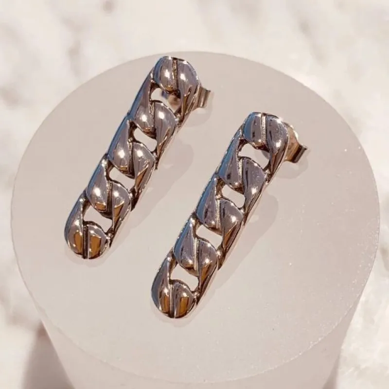 Pin Link Örhängen Silver Ear090 ( Mega Kampanj )>Emma Israelsson