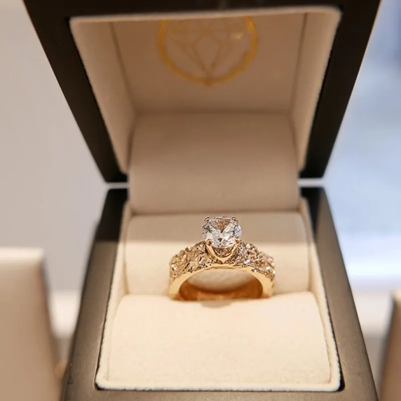 Princess Guld Ring Ring004>Emma Israelsson Outlet