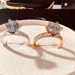 Princess Ring Open Guld Ring137><noscript><img width=