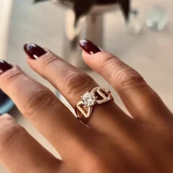 Princess Anchor Ring Guld>Emma Israelsson Sale