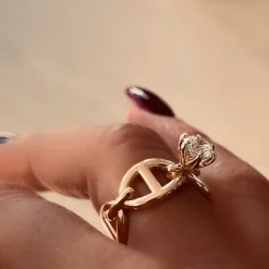Princess Anchor Ring Guld><noscript><img width=
