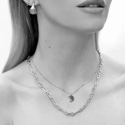 Puzzel Halsband Silver Neck149><noscript><img width=