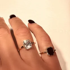 Queen Ring S Vit Silver Ring153><noscript><img width=