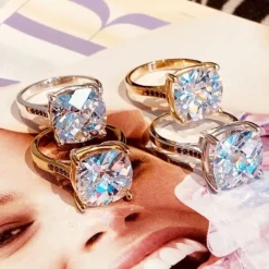Radiant Silver Ring Ring103><noscript><img width=