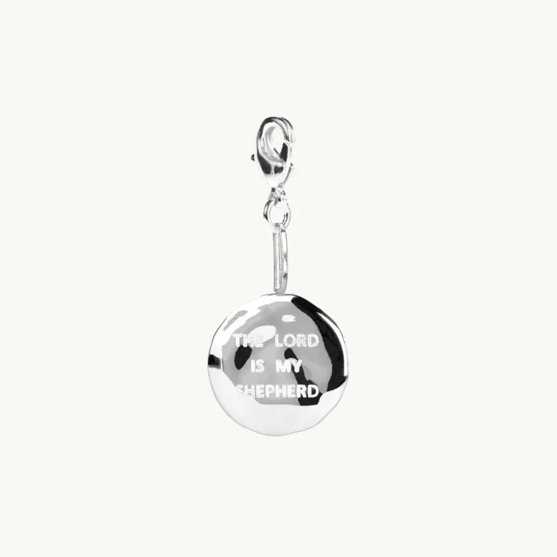 Emma Israelsson Shepard Organic Coin Charm Silver Charm029>Charms New