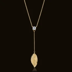Gynning Jewelry Autumn Leaves Halsband Guld>Carolina Gynning smycken Sale
