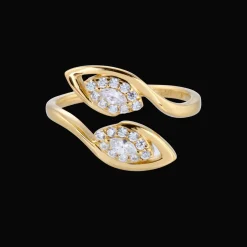 Gynning Jewelry Autumn Leaves Ring Guld>Carolina Gynning smycken Hot