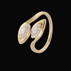 Gynning Jewelry Autumn Leaves Ring Guld>Carolina Gynning smycken Hot