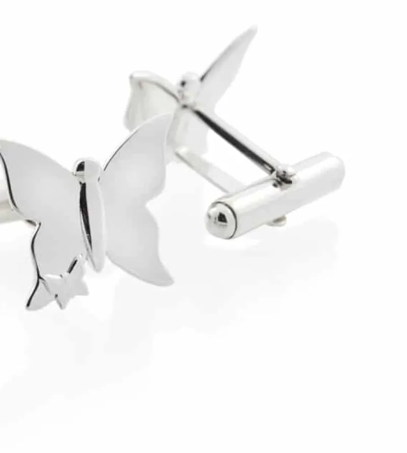 Gynning Jewelry Butterfly Manschettknappar S121>Carolina Gynning smycken New