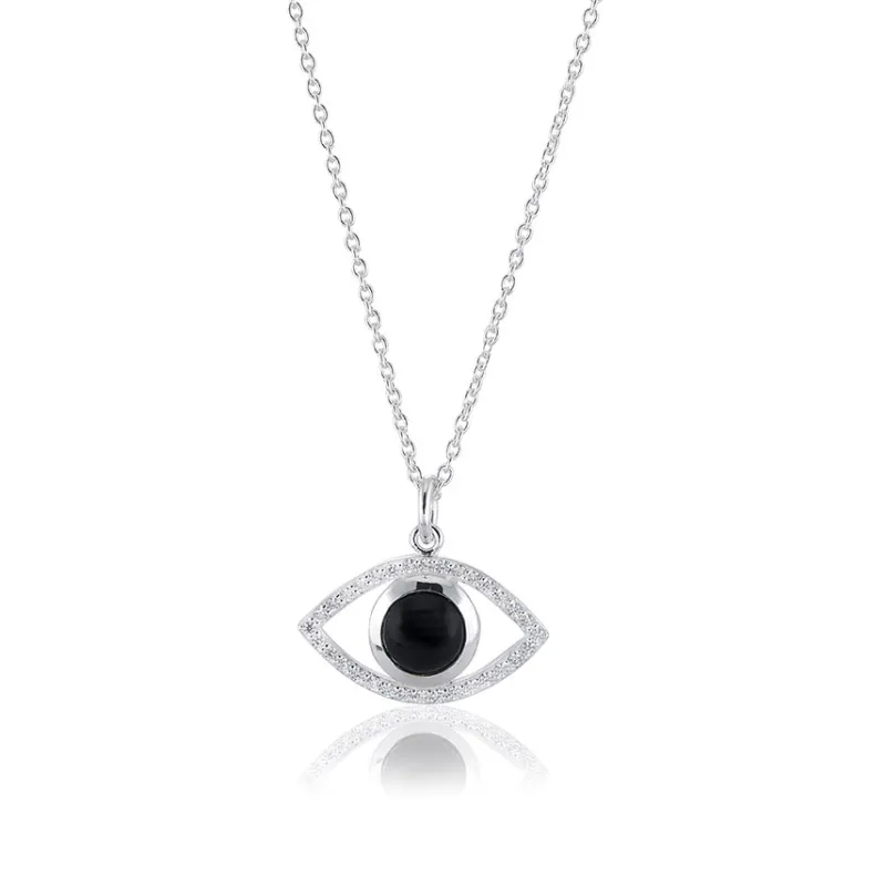 Gynning Jewelry Devine eye halsband – Silver>Carolina Gynning smycken Discount