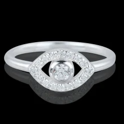 Gynning Jewelry Devine Eye Mini Ring (Silver)>Carolina Gynning smycken