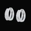 Gynning Jewelry Elegance creol Medium Örhängen Silver>Carolina Gynning smycken Clearance