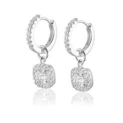 Gynning Jewelry Glamorous örhängen creol – Silver>Carolina Gynning smycken Hot