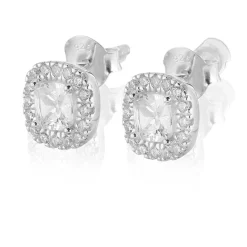 Gynning Jewelry Glamorus örhängen studs – Silver>Carolina Gynning smycken