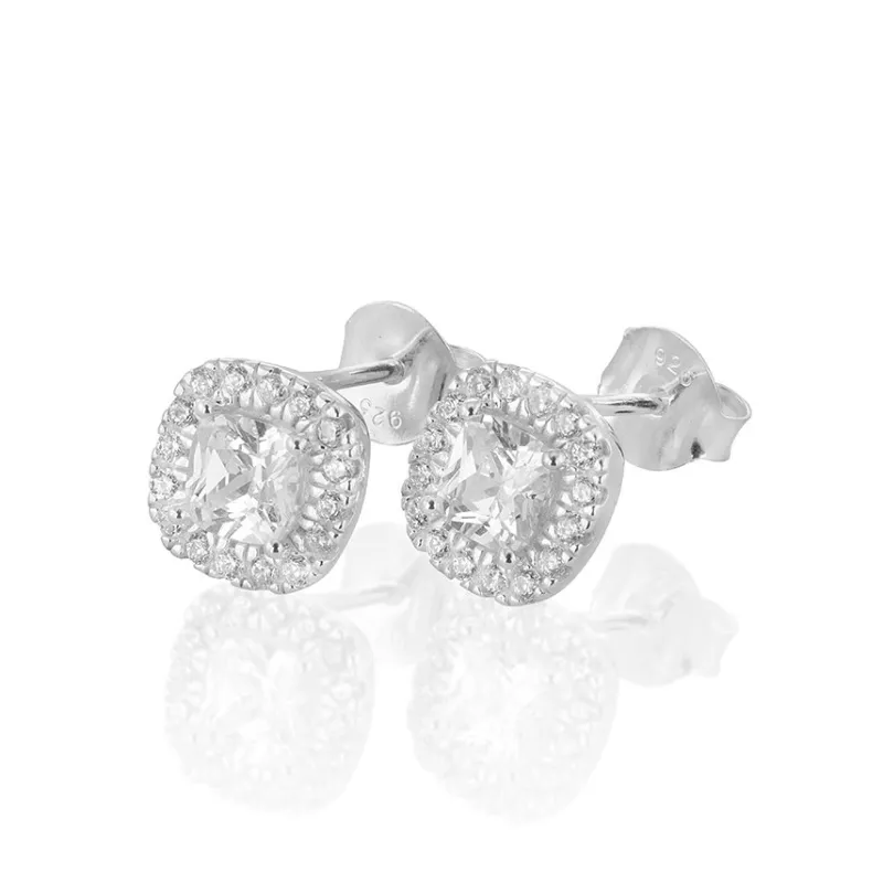 Gynning Jewelry Glamorus örhängen studs – Silver>Carolina Gynning smycken
