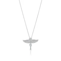 Gynning Jewelry Goddess of Love Halsband (Silver)>Carolina Gynning smycken Online