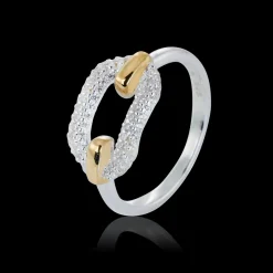 Gynning Jewelry Healing Source Ring (Guld/Silver)>Carolina Gynning smycken Outlet
