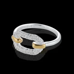Gynning Jewelry Healing Source Ring (Guld/Silver)>Carolina Gynning smycken Outlet