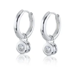 Gynning Jewelry Älskad Örhängen Creol (Silver)>Carolina Gynning smycken New