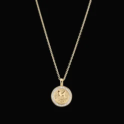 Gynning Jewelry Lycka Mini Halsband – Guld>Carolina Gynning smycken Outlet