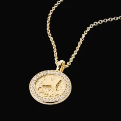 Gynning Jewelry Lycka Mini Halsband – Guld>Carolina Gynning smycken Outlet