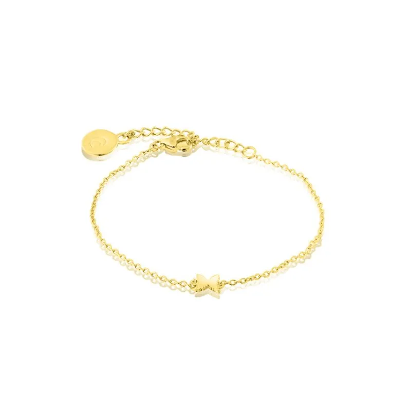 Gynning Jewelry Petite Papillion GP11 (Guld)>Armband