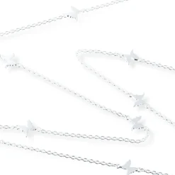 Gynning Jewelry Petite Papillion Halsband (Silver) 80 cm><noscript><img width=