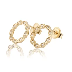 Gynning Jewelry Safe And Sound Örhängen Guld GP35>Carolina Gynning smycken