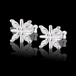 Gynning Jewelry Snowflake Örhänge (Silver)>Carolina Gynning smycken Best
