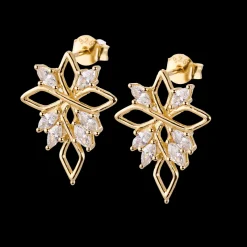 Gynning Jewelry Sparkling Starwish Örhängen (Guld)>Carolina Gynning smycken Clearance