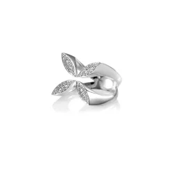 Gynning Jewelry Sparkling Ellipse Ring (Silver)>Carolina Gynning smycken Outlet