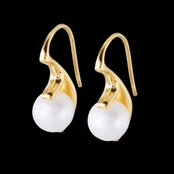 Gynning Jewelry Sweetness Pearl Örhängen (Guld)>Carolina Gynning smycken Clearance