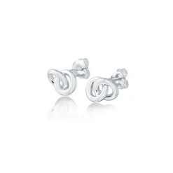 Gynning Jewelry The Knot Mini Örhängen Silver S37>Carolina Gynning smycken Hot