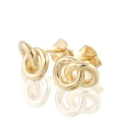 Gynning Jewelry The Knot Mini Örhängen Guld gp41>Carolina Gynning smycken Online