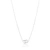 Gynning Jewelry The Knot Mini Halsband Silver s224>Carolina Gynning smycken
