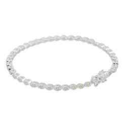 Gynning Jewelry Time To Glow T-armband Silver Champagne>Carolina Gynning smycken