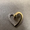 Hjärta i 18K Guld med Diamanter HJG012>