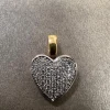 Hjärta i 18K Guld med Diamanter HJG015> New