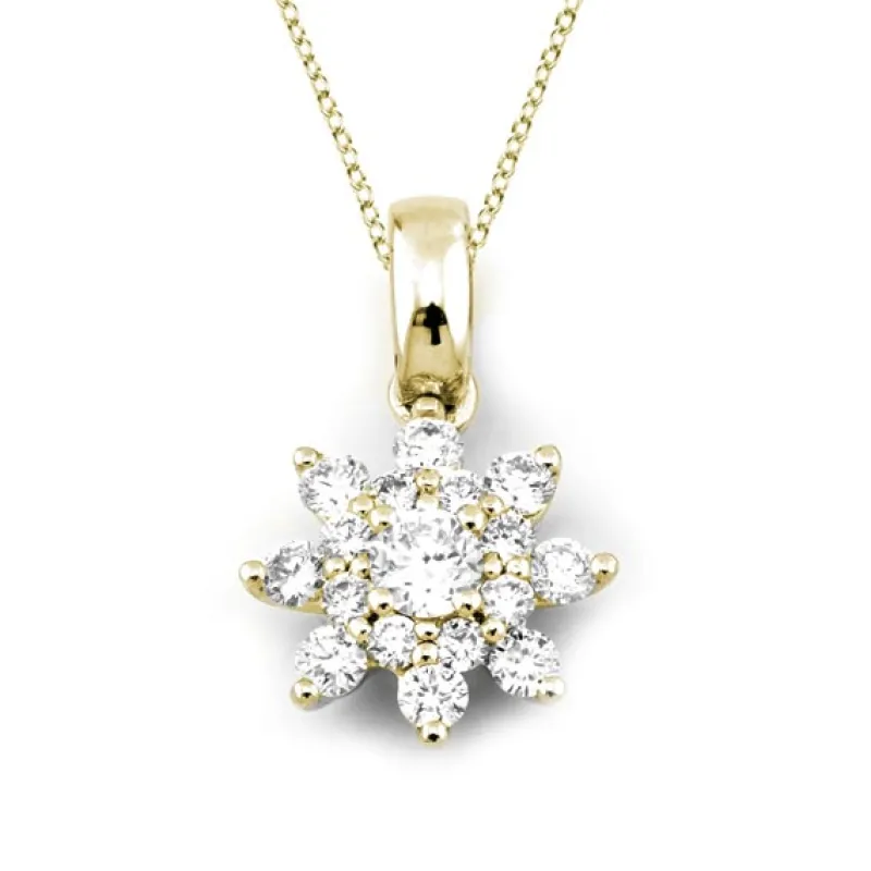 Hänge i 18K Guld med 0.36ct TW/SI Diamanter – MSG55G> New